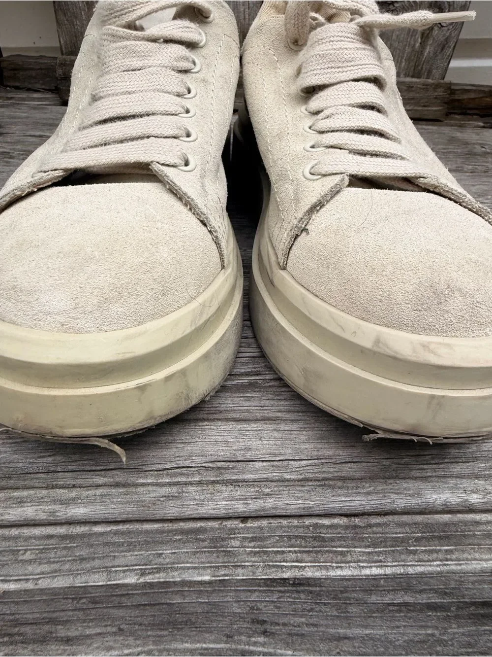 Zara Cream Platform Sneakers size 38